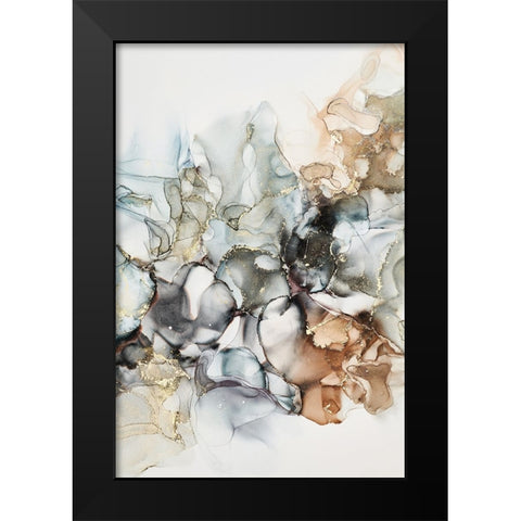 Cosmos I Black Modern Wood Framed Art Print by Incado