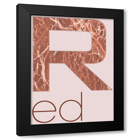 RGB - light - 01 Black Modern Wood Framed Art Print with Double Matting by TypeLike