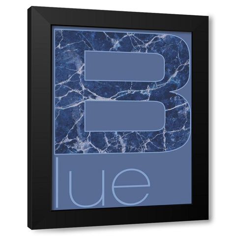 RGB 03 Black Modern Wood Framed Art Print by TypeLike