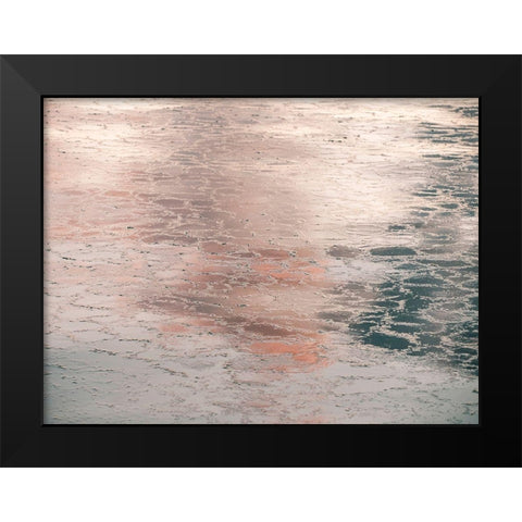 Silver Black Modern Wood Framed Art Print by PhotoINC Studio