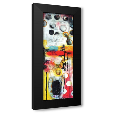 Abstract I Black Modern Wood Framed Art Print by PhotoINC Studio
