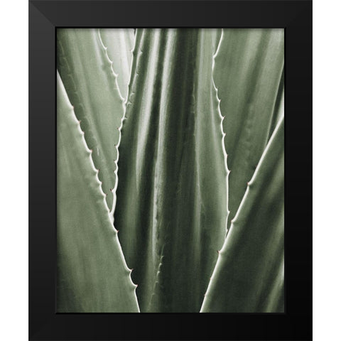 Leaf I Black Modern Wood Framed Art Print by Incado