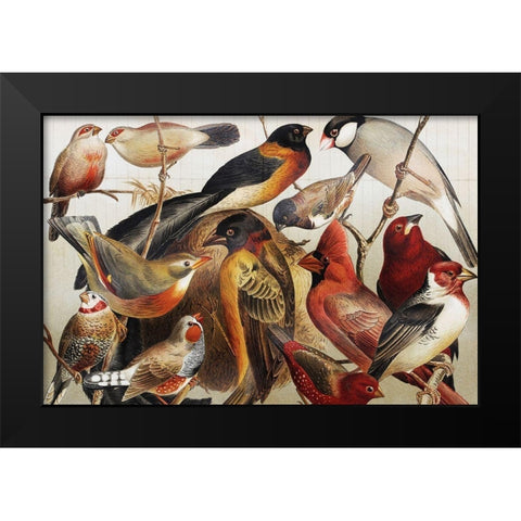 Collection II Black Modern Wood Framed Art Print by PhotoINC Studio
