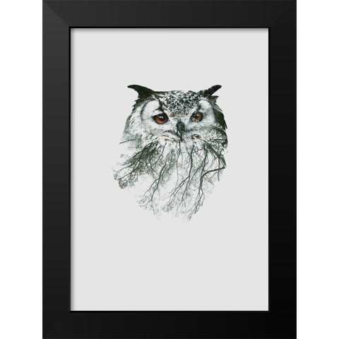 Eye of the Forest II Black Modern Wood Framed Art Print by Clean Nature