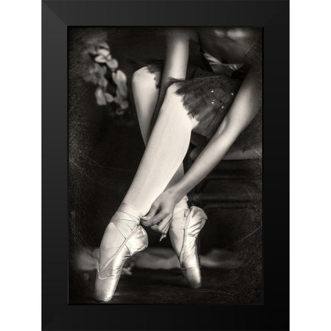 Art of Dance Black Modern Wood Framed Art Print by PhotoINC Studio