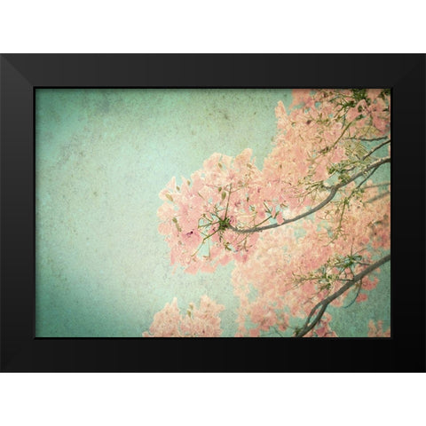 Flamboyant II Black Modern Wood Framed Art Print by PhotoINC Studio