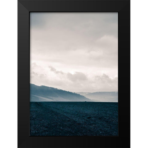 Blue Mountains VI Black Modern Wood Framed Art Print by PhotoINC Studio