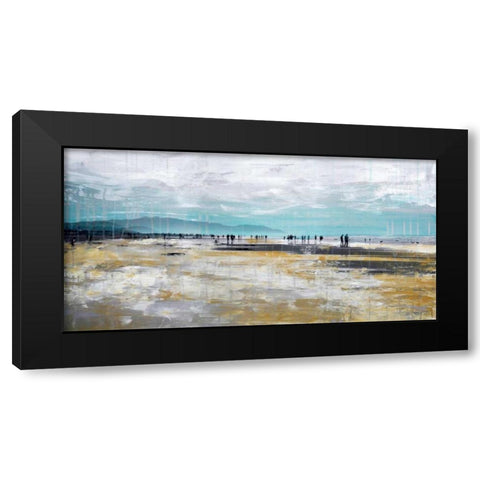 Beach III Black Modern Wood Framed Art Print with Double Matting by Summer, Clara