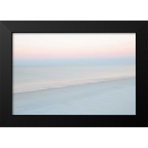 Crescent Beach #9 Black Modern Wood Framed Art Print by Juracek, John
