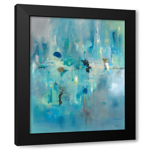 A Story to Tell Black Modern Wood Framed Art Print by Jackson, Victoria