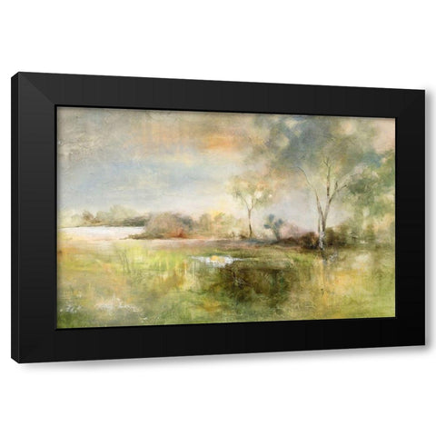 Reflection of June Black Modern Wood Framed Art Print by Jennings, J Austin