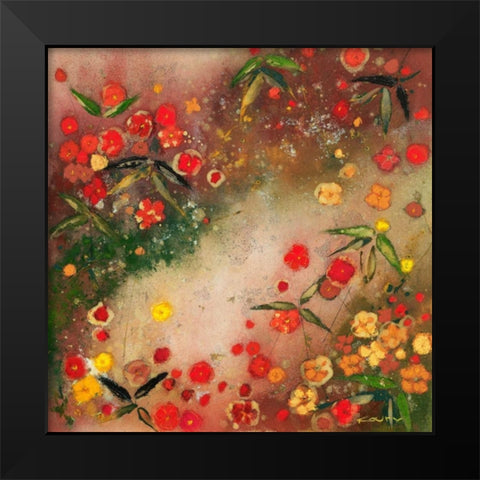 Gardens in the Mist XI Black Modern Wood Framed Art Print by Koury, Aleah