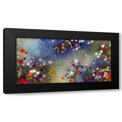 Gardens in the Mist XV Black Modern Wood Framed Art Print with Double Matting by Koury, Aleah