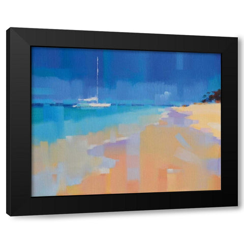 Sound of Paradise Black Modern Wood Framed Art Print by Krioutchkov, Alex Hook