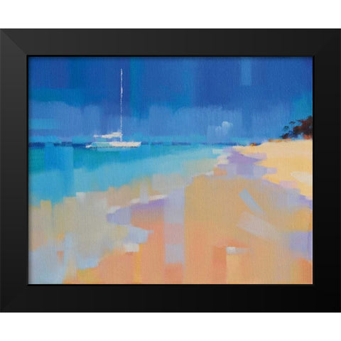 Sound of Paradise Black Modern Wood Framed Art Print by Krioutchkov, Alex Hook