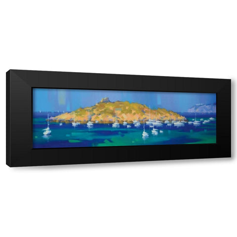 Island Black Modern Wood Framed Art Print by Krioutchkov, Alex Hook