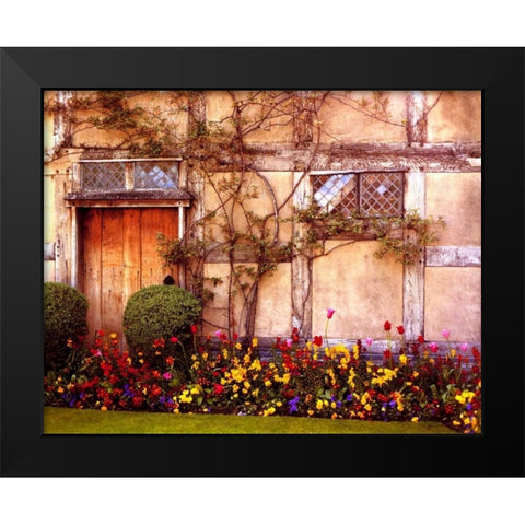 ShakespeareÃ¢â‚¬â„¢s House  Black Modern Wood Framed Art Print by Klug, Alan