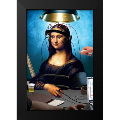 Advanced Diagnostic Techniques  Black Modern Wood Framed Art Print by Kite, Barry