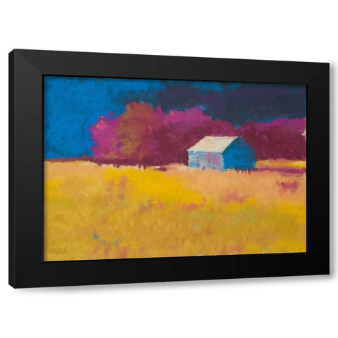 Early Fall near Roanoke Black Modern Wood Framed Art Print with Double Matting by Kelly, Mike