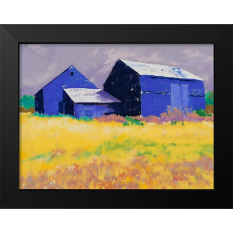 A Fine Day Black Modern Wood Framed Art Print by Kelly, Mike