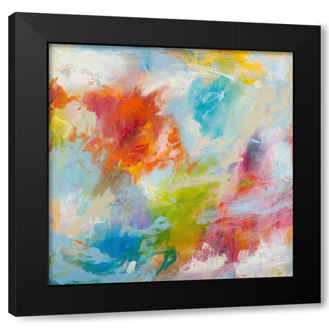 Endless Summer Series No. 1 Black Modern Wood Framed Art Print by Koelman, Hilma