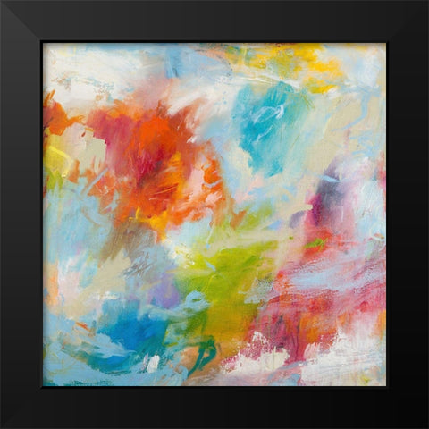 Endless Summer Series No. 1 Black Modern Wood Framed Art Print by Koelman, Hilma