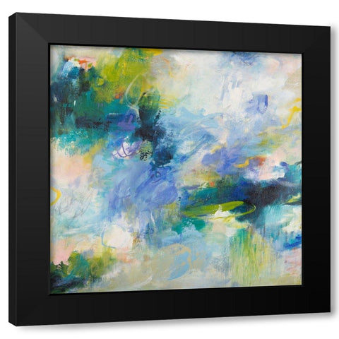 Endless Summer Series No. 2 Black Modern Wood Framed Art Print by Koelman, Hilma