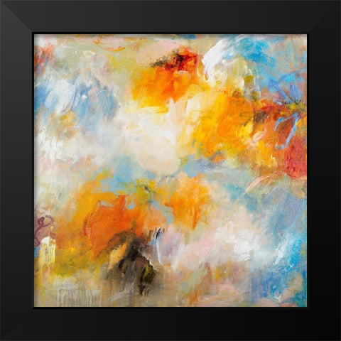 Endless Summer Series No. 3 Black Modern Wood Framed Art Print by Koelman, Hilma