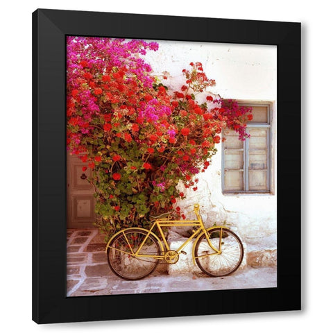 Paros, Greece Black Modern Wood Framed Art Print by Klug, Alan
