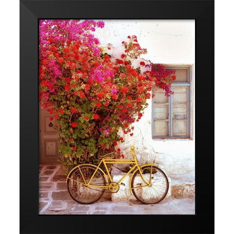 Paros, Greece Black Modern Wood Framed Art Print by Klug, Alan
