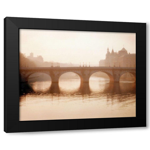 Pont Neuf, Paris Black Modern Wood Framed Art Print by Klug, Alan