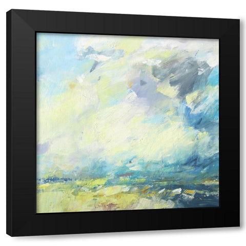 Autumn Skies Black Modern Wood Framed Art Print with Double Matting by Kinmont, Andrew