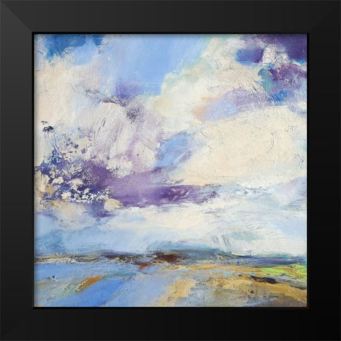 Brisk Black Modern Wood Framed Art Print by Kinmont, Andrew