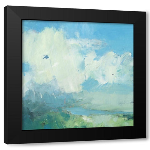 Pale Light Black Modern Wood Framed Art Print by Kinmont, Andrew