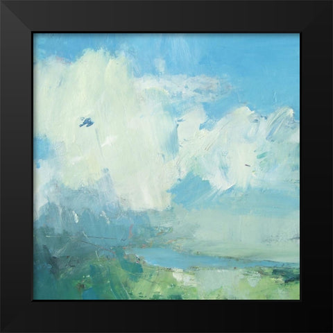 Pale Light Black Modern Wood Framed Art Print by Kinmont, Andrew