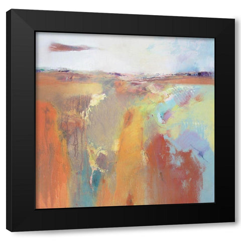 Tangerine Summer Black Modern Wood Framed Art Print by Kinmont, Andrew