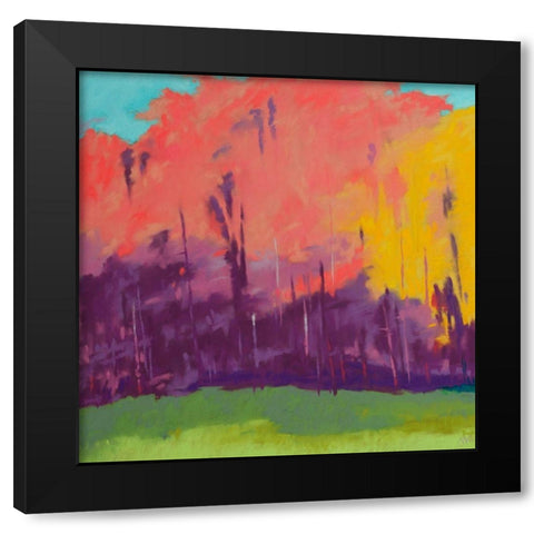 Bright View No. 2 Black Modern Wood Framed Art Print by Kelly, Mike