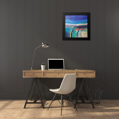 Flying Low No. 3 Black Modern Wood Framed Art Print by Kinmont, Andrew