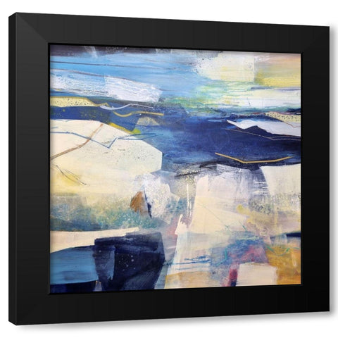 Slipping The Bonds Of Earth Black Modern Wood Framed Art Print with Double Matting by Kinmont, Andrew