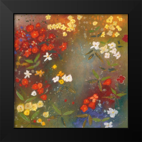 Gardens in the Mist IV Black Modern Wood Framed Art Print by Koury, Aleah