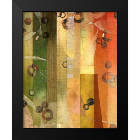 Of This World No. 10 Black Modern Wood Framed Art Print by Koury, Aleah