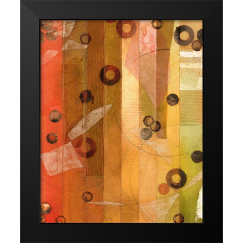 Of This World No. 11 Black Modern Wood Framed Art Print by Koury, Aleah