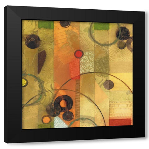 Of This World No. 15 Black Modern Wood Framed Art Print by Koury, Aleah