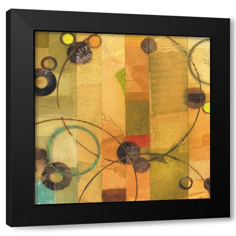 Of This World No. 14 Black Modern Wood Framed Art Print with Double Matting by Koury, Aleah