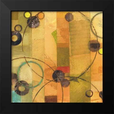 Of This World No. 14 Black Modern Wood Framed Art Print by Koury, Aleah