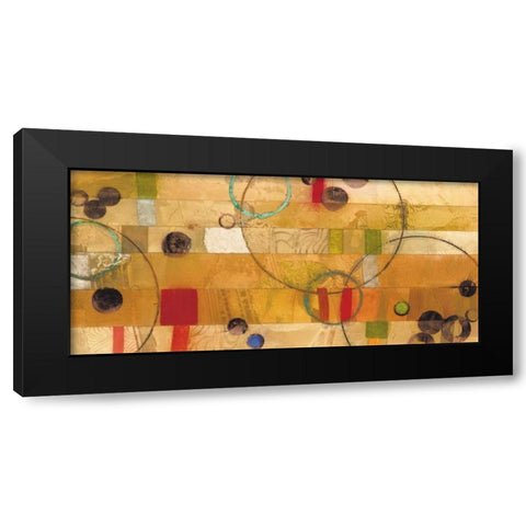 Of This World No. 16 Black Modern Wood Framed Art Print by Koury, Aleah