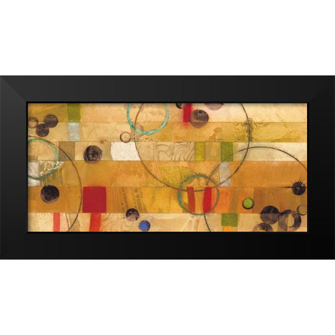 Of This World No. 16 Black Modern Wood Framed Art Print by Koury, Aleah
