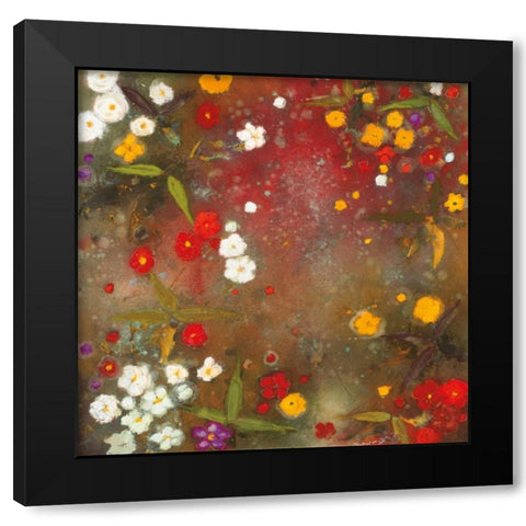 Gardens in the Mist VI Black Modern Wood Framed Art Print with Double Matting by Koury, Aleah
