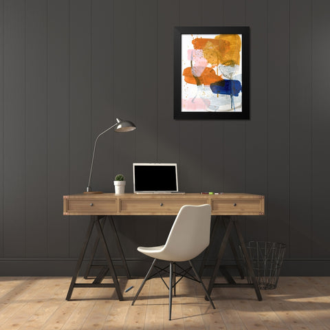 Imagine I was There No. 2 Black Modern Wood Framed Art Print by Lauzon, Danielle