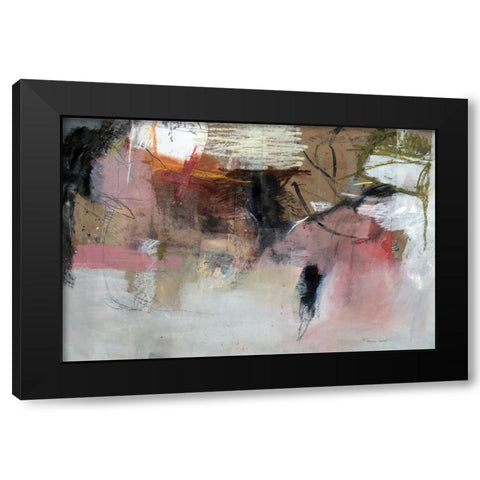 Unknown Lands Black Modern Wood Framed Art Print by Lauzon, Danielle